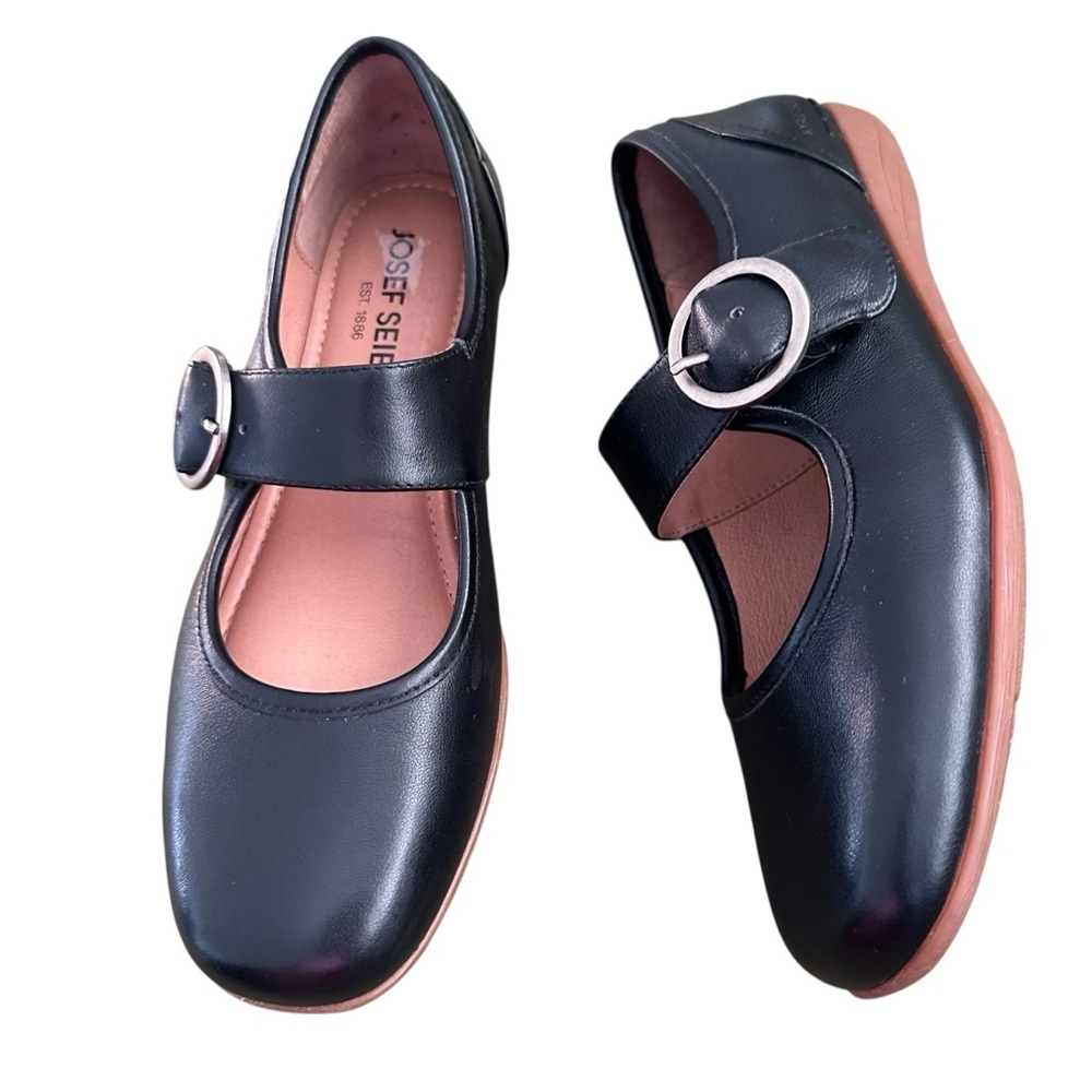 Josef Seibel Fenja 18 Black‎ Mary Janes Size 37